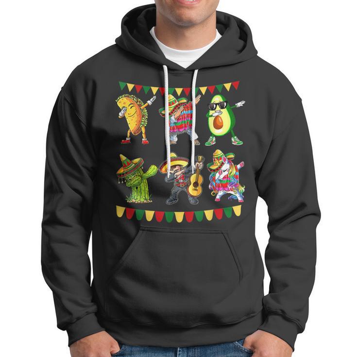 Funny Dabbing Taco Cinco De May Mexican Food V6 Hoodie