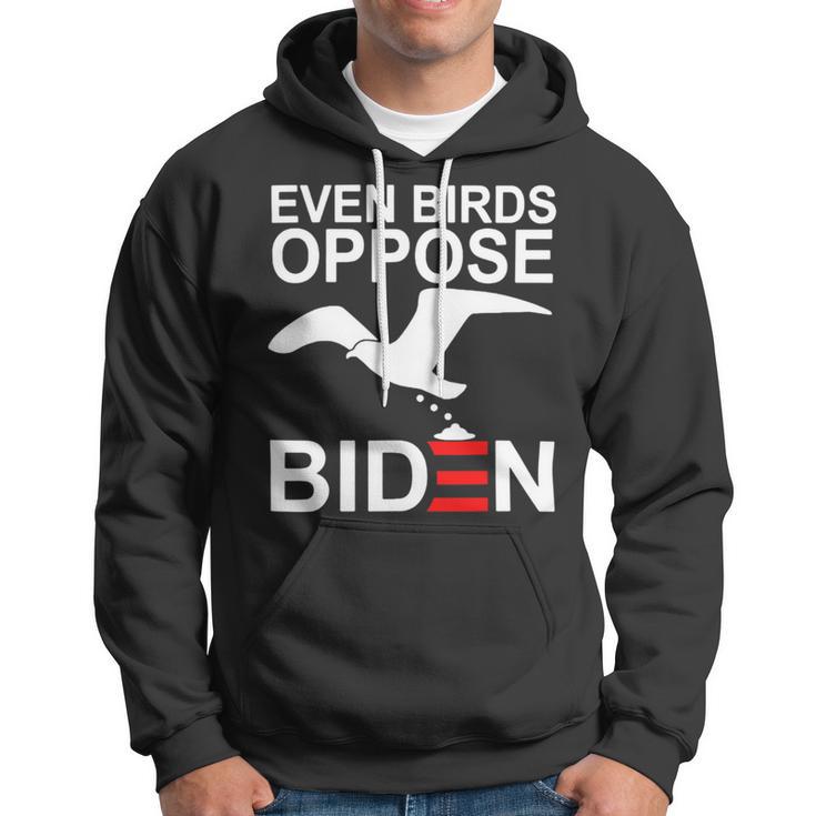 Funny Even Birds Oppose Biden Hoodie