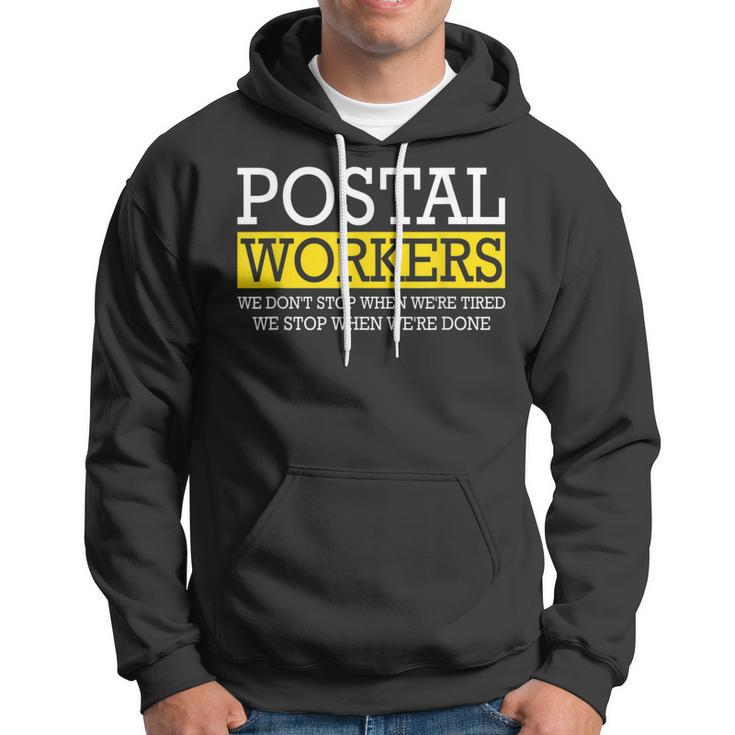 Funny Postal Worker - Mail Carrier Hoodie