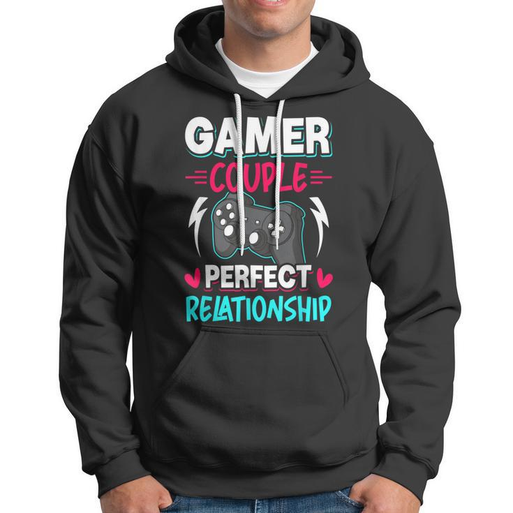 Gamer Couple Perfect Relationship Video Gamer Gaming Hoodie