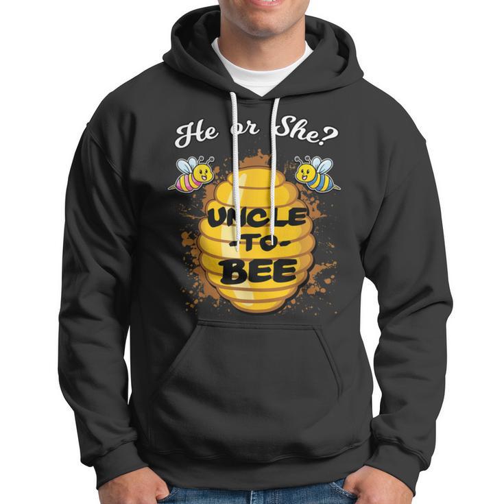 Gender Reveal He Or She Uncle To Bee Hoodie