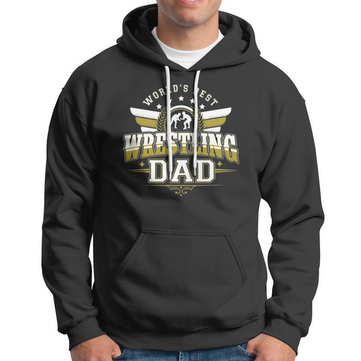 Gifts For Men Worlds Best Freestyle Wrestling Dad Hoodie
