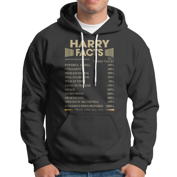 Harry Name Gift Harry Facts Hoodie