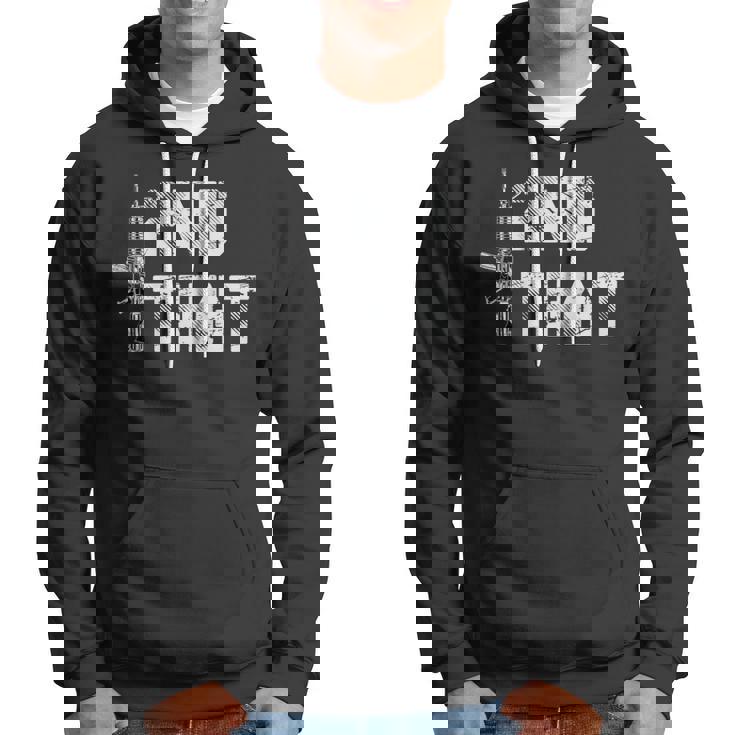 I Second That I 2Nd That Gun Rights Guns Control On Back Hoodie