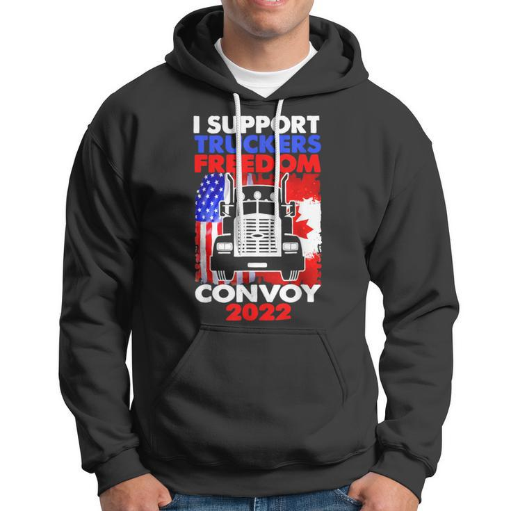 I Support Truckers Freedom Convoy 2022 V3 Hoodie