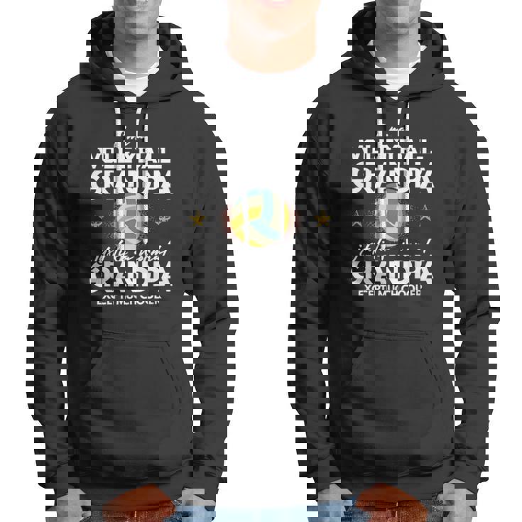 Im A Volleyball Grandpa Like Normal Grandparents Hoodie