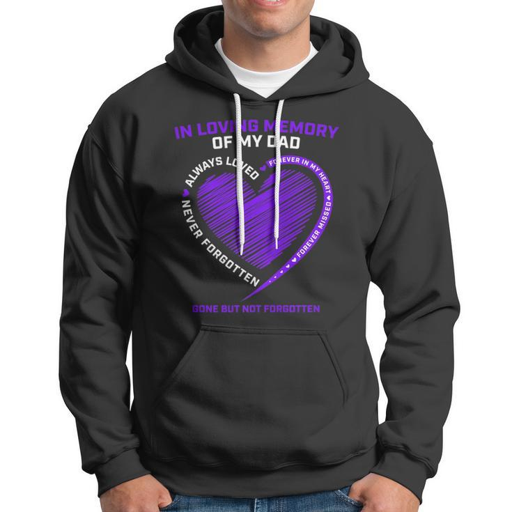 In Loving Memory S Dad Father Daddy Heaven In Memory Hoodie