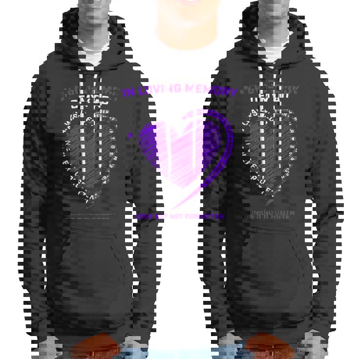 In Loving Memory S Dad Father Daddy Heaven In Memory Hoodie