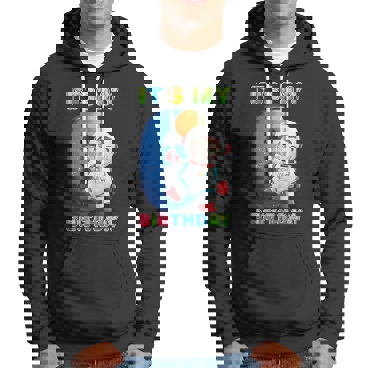 Its My 6Th Birthday Happy 6 Years Astronaut Birthday Hoodie