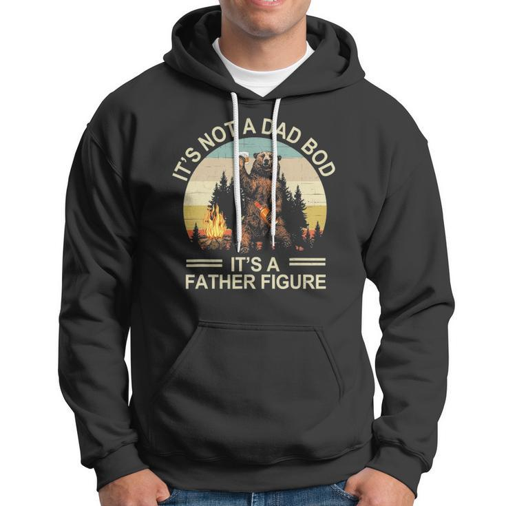 Its Not A Dad Bod Its Father Figure Bourbon Bear Drink Hoodie