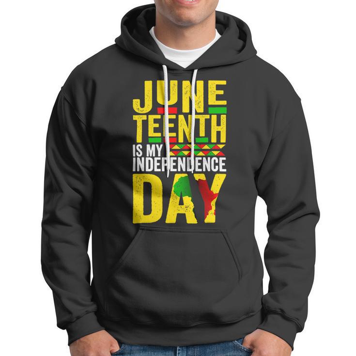 Juneteenth Is My Independence Day 1865 African American Hoodie