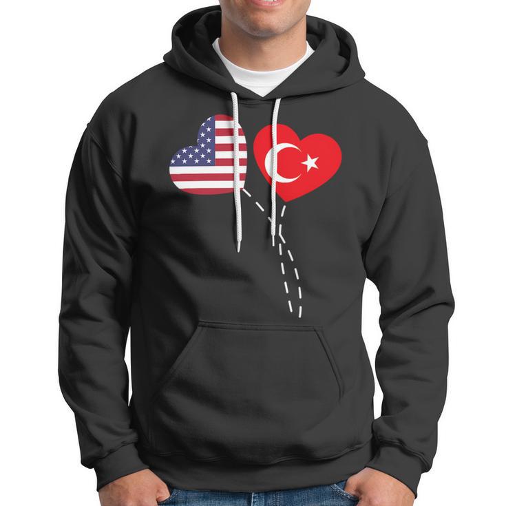 Loving Usa Turkey Flag Heart Turkish 13 Shirt Hoodie