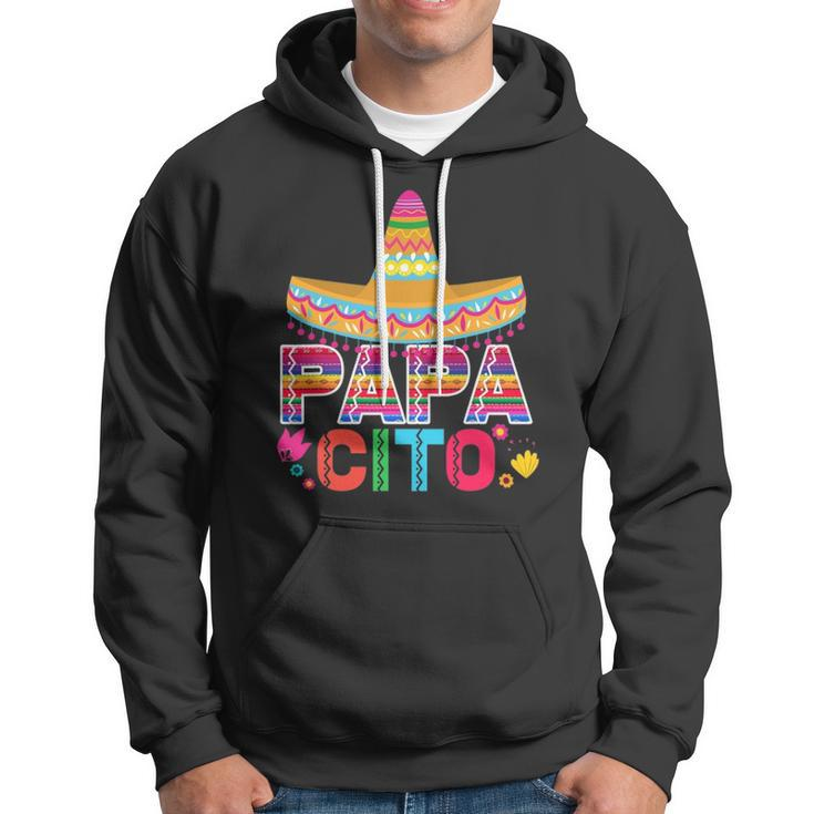 Mens Funny Fathers Day Gift For Men Papacito Dad Hoodie