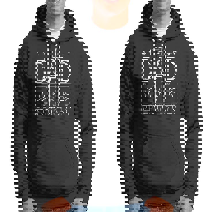 Mens I Tell Dad Jokes Periodically Chemistry Dad Jokes Hoodie
