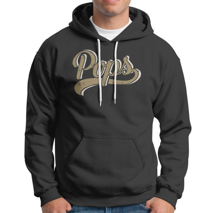 Mens Pops For Dad And Fathers Day From Daughter Or Son Hoodie