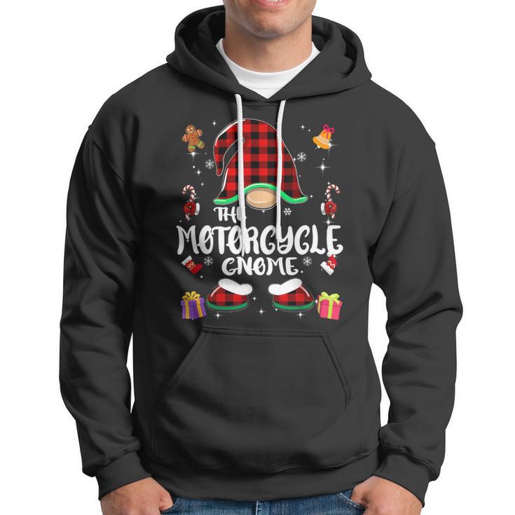 Motorcycle Gnome Buffalo Plaid Red 460 Shirt Hoodie