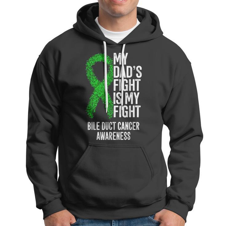 My Dads Fight Is My Fight Bile Duct Cancer Awareness Hoodie
