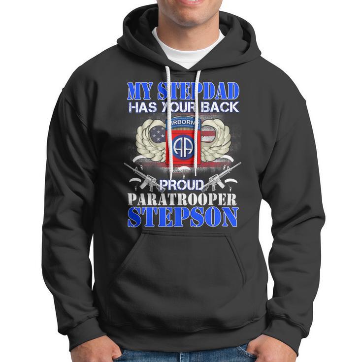 My Stepdad Has Your Back Proud Army 685 Shirt Hoodie