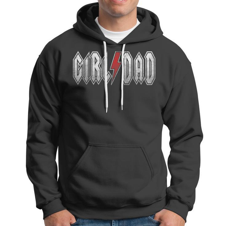Outnumbered Dad Of Girls Men Fathers Day For Girl Dad V2 Hoodie