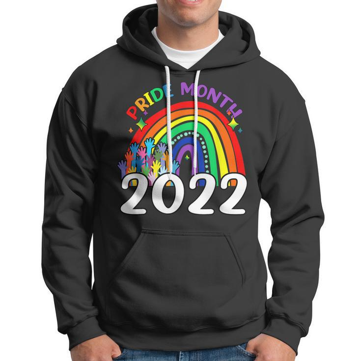 Pride Month 2022 Lgbt Rainbow Flag Gay Pride Ally Hoodie