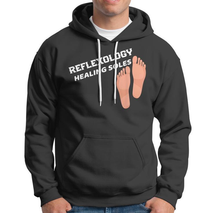 Reflexology Massage Therapist Reflexology Healing Soles Hoodie