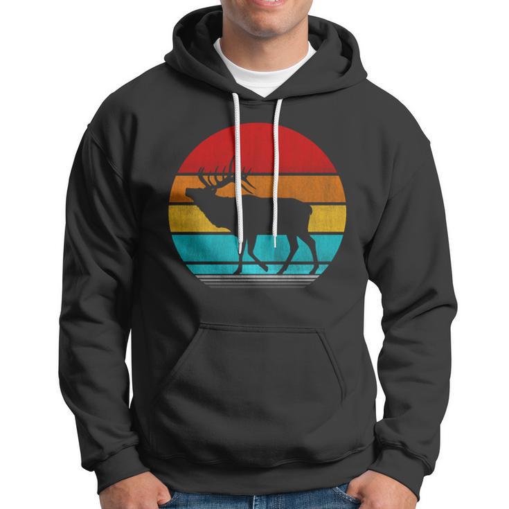 Retro Vintage Elk Hoodie