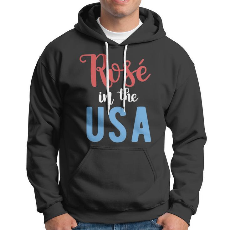 Rose In The Usa Cute Drinking 4Th Of July Hoodie