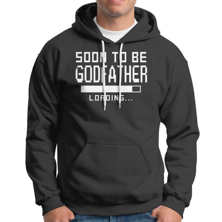 Soon To Be A Godfather Loading Baby Shower 2021 Gift Hoodie