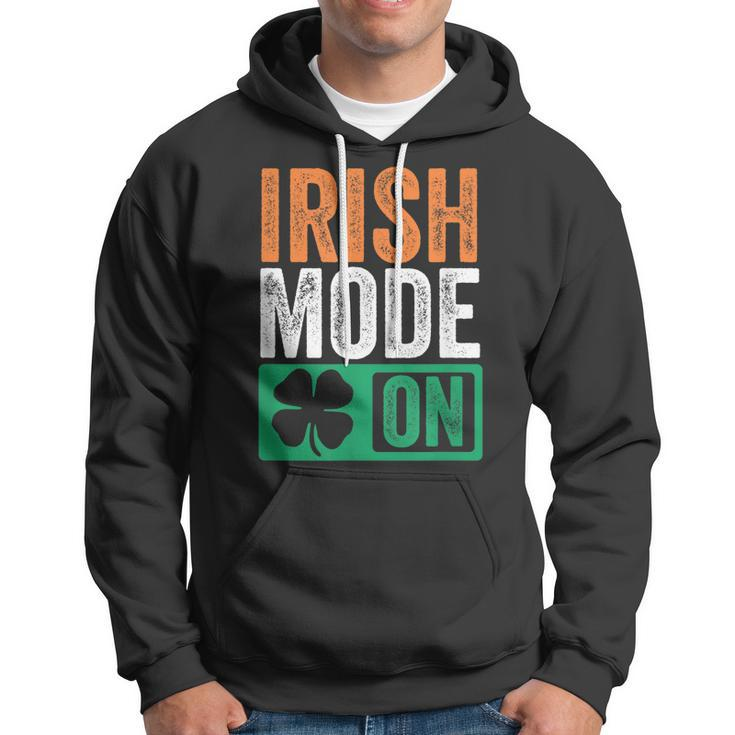 St Patricks Day Beer Drinking Ireland - Irish Mode On Hoodie