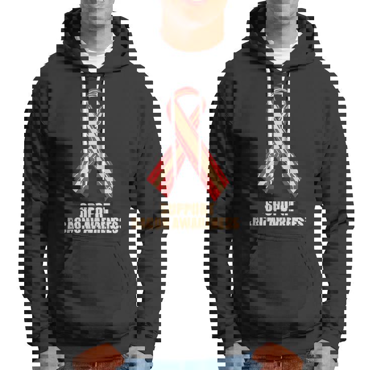 Support Bacon Awareness Ribbon Fun Bacon Hoodie
