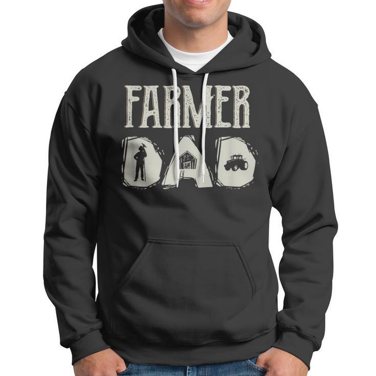Tractor Dad Farming Father Farm Lover Farmer Daddy V2 Hoodie