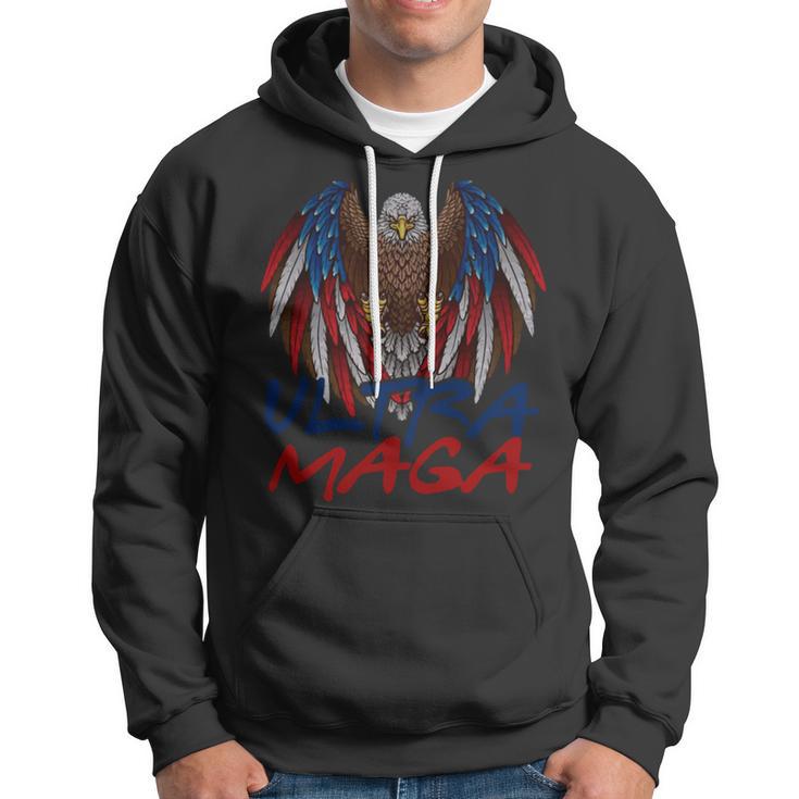 Ultra Maga Eagle Make America Great Aga Hoodie