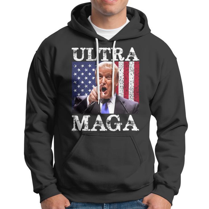 Ultra Maga Ultra Maga Funny Ultra Maga 2024 Ultra Maga And Proud Of Itultra Maga Proud Hoodie