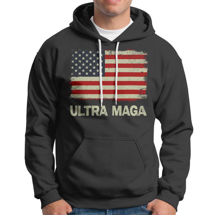 Ultra Maga United State Flag Hoodie