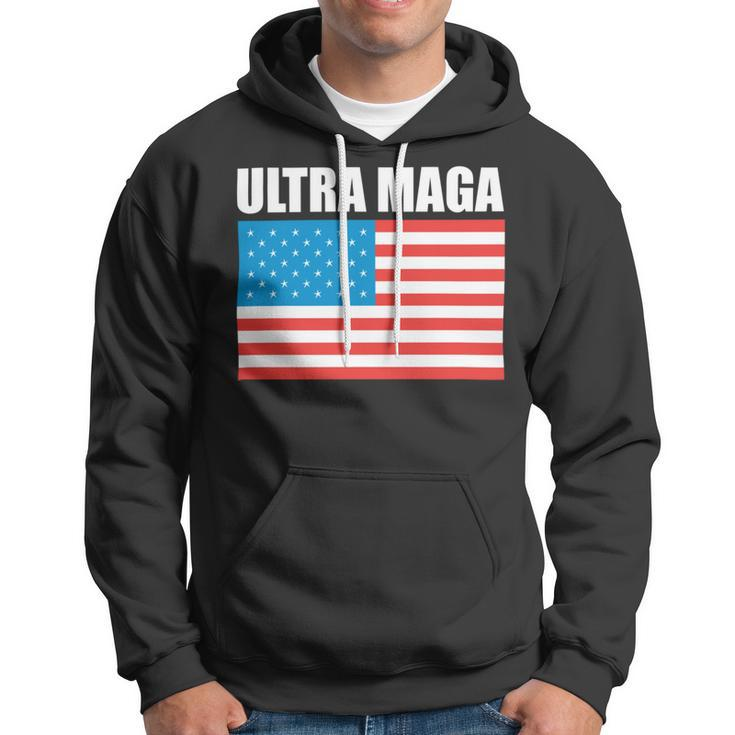 Ultra Maga Us Flag Hoodie