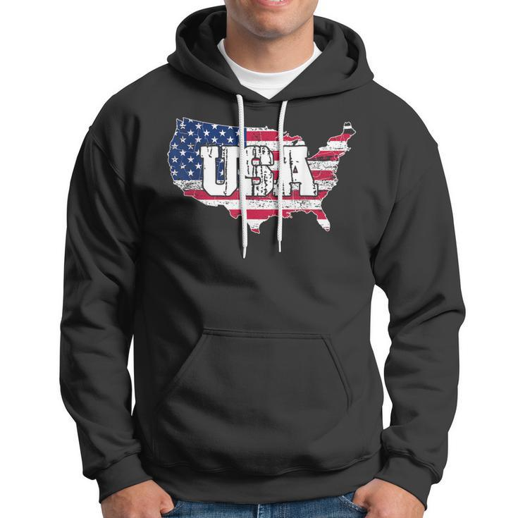 Usa American Flag United States Of America 4Th Of July Hoodie
