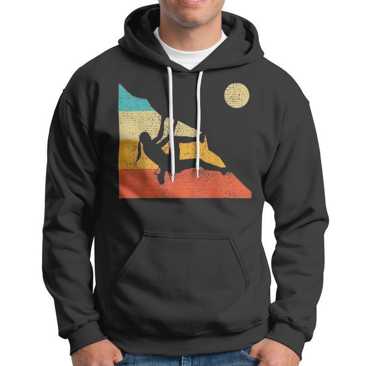 Vintage Retro Rock Climber 178 Shirt Hoodie