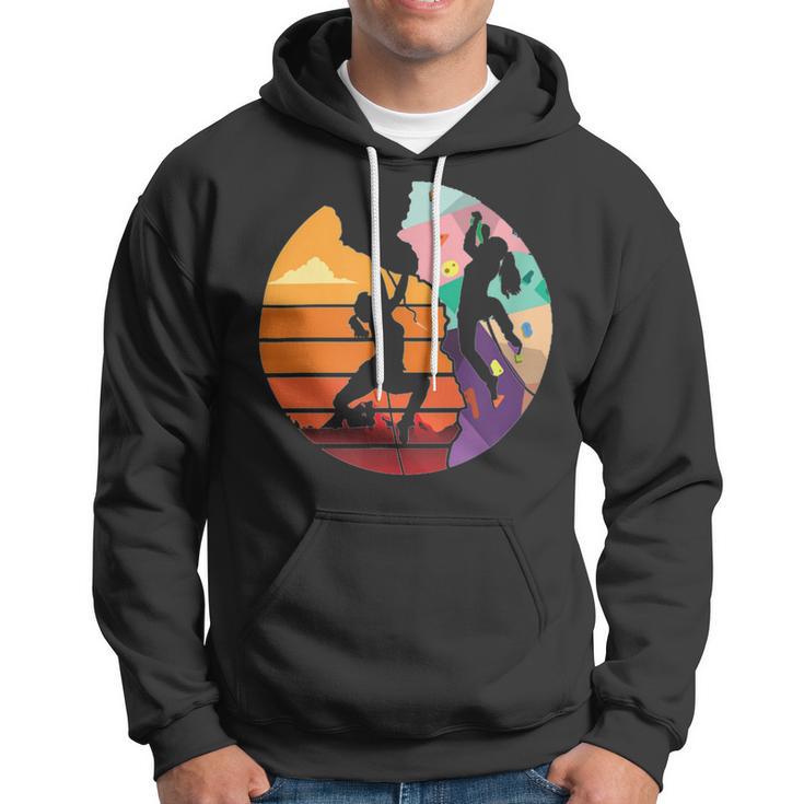 Vintage Retro Rock Climber 179 Shirt Hoodie