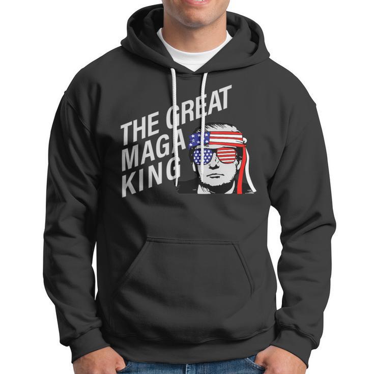 Womens The Great Maga King Trump Ultra Maga Hoodie