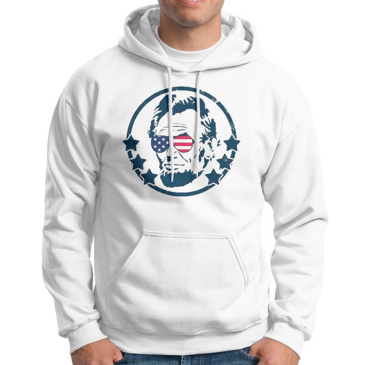 Abraham Lincoln 4Th Of July Usa Tee Gift Hoodie