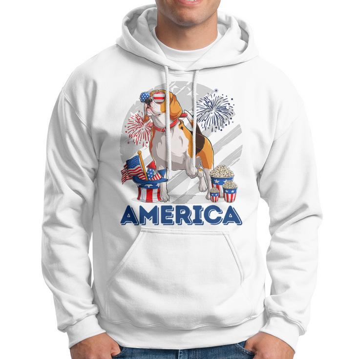 Beagle American Flag Sunglasses 708 Shirt Hoodie