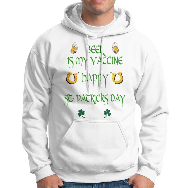 Beer Is My Vaccine Funny St Patricks 608 Shirt Hoodie