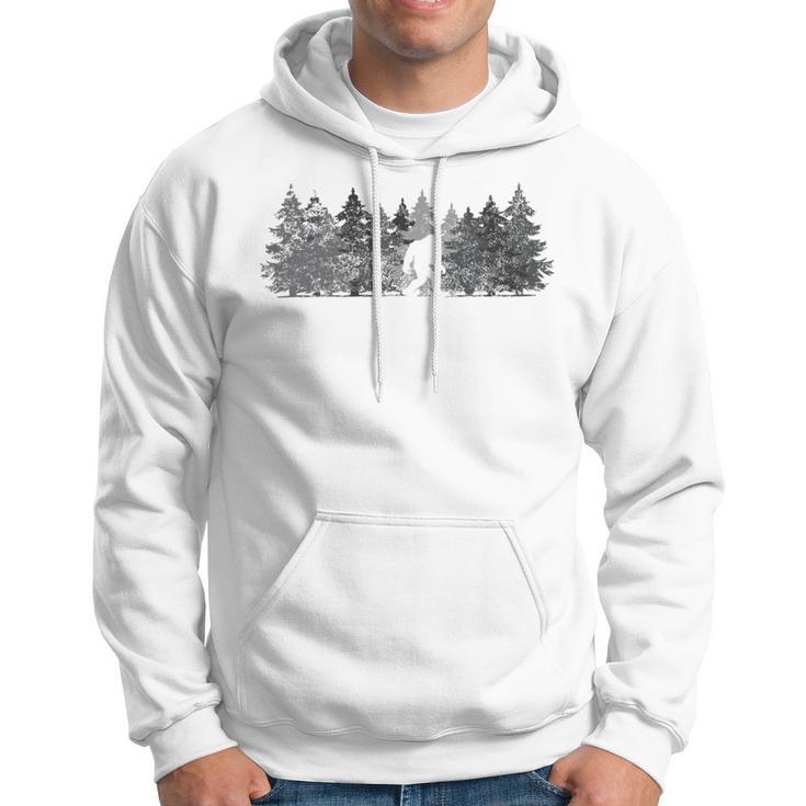 Bigfoot In The Forest Hoodie