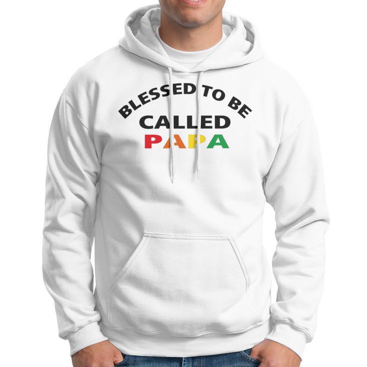 Blessed To Be Called Papa Sticker Hoodie