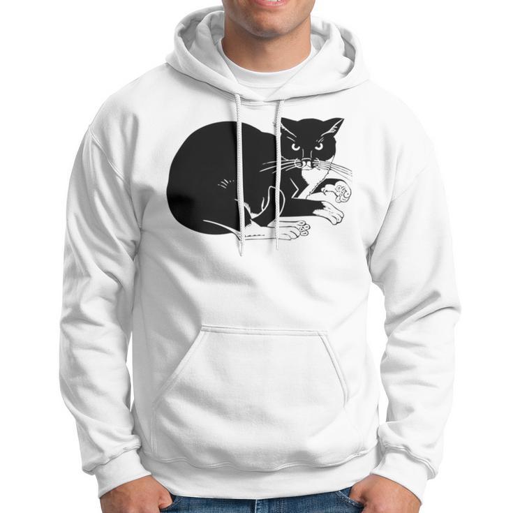 Cat Cut Cat Cat Lovers Black Cat Funny Cat Birthday Cat Gift Cat Danger Kitty V3 Hoodie