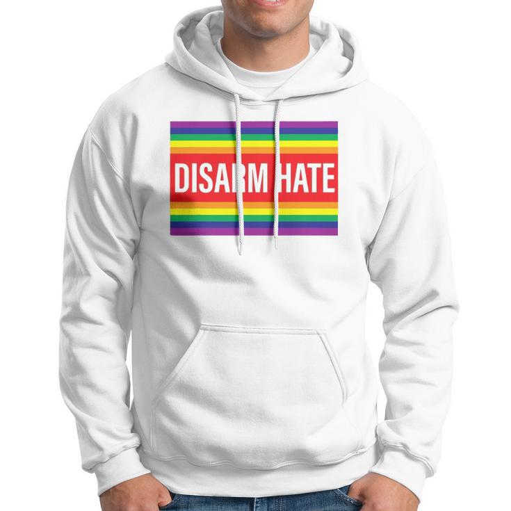 Disarm Hate Lgbtq Pride Protect Trans Students Not Afraid Hoodie