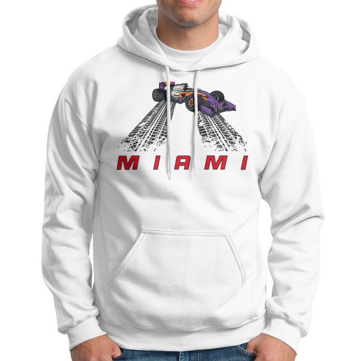 F 1 Miami Gp Aqua Hoodie