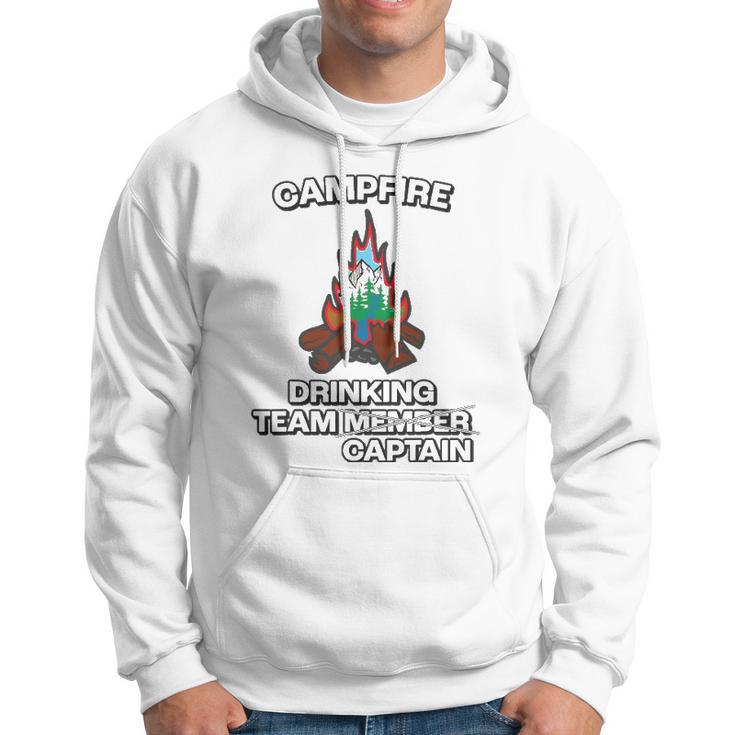 Funny Campfire Team Captain - Great Camping Hoodie
