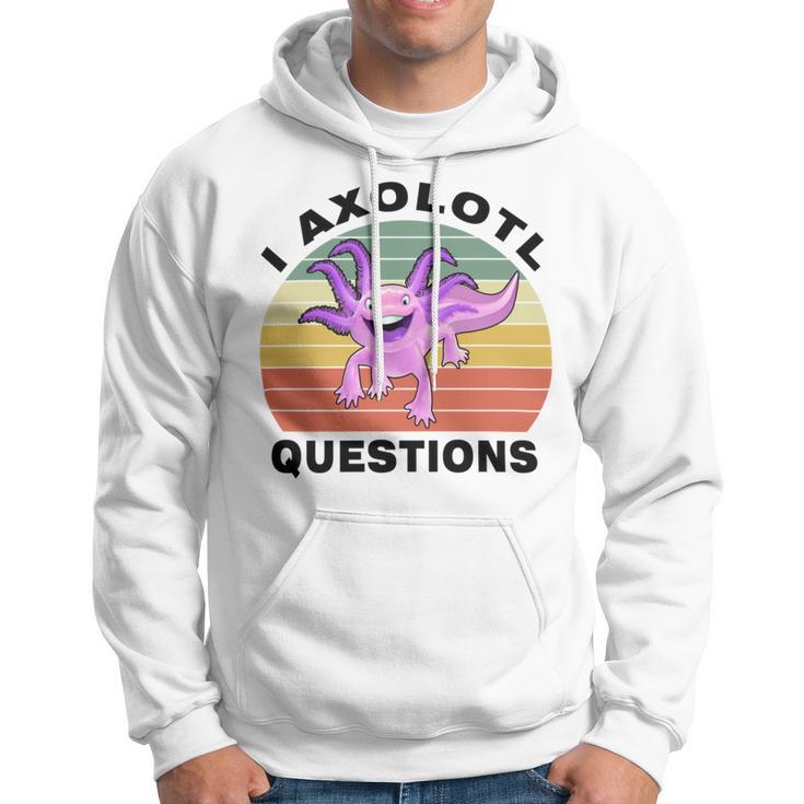 I Axlotl Questions Cute Axlotl V2 Hoodie