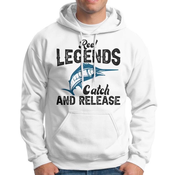 Loving Fish Reel Legends Catch And Release Hoodie